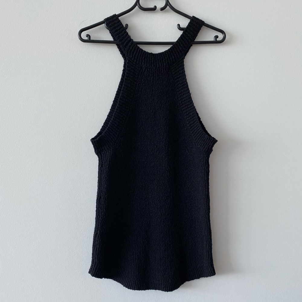 🌼 French Connection - Black Knit Top 🌼 - Picture 4 of 6